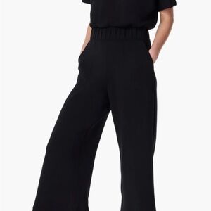 SPANX Classic Black Wide Leg Trousers